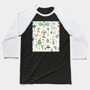 Micro Flora & Fauna Baseball T-Shirt